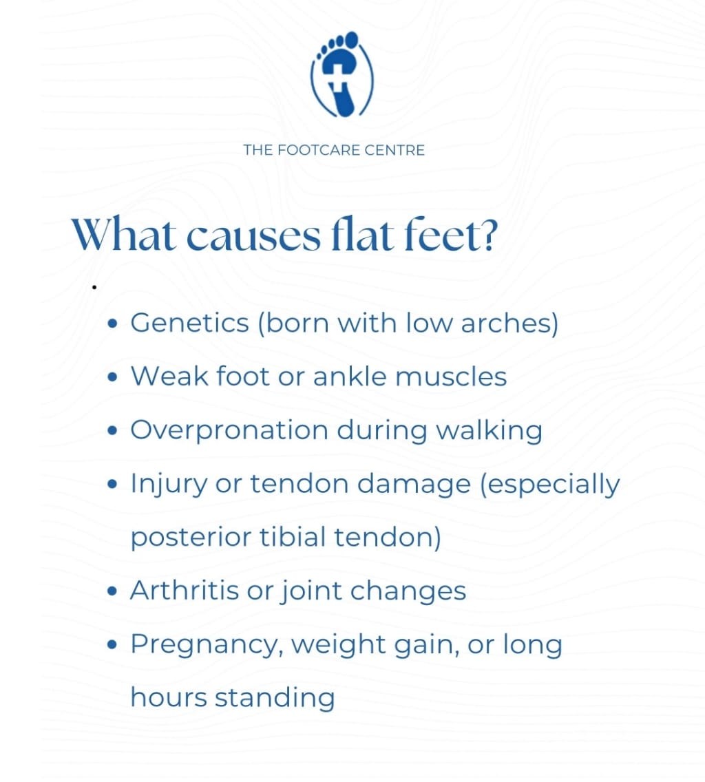 Flat Feet Causes